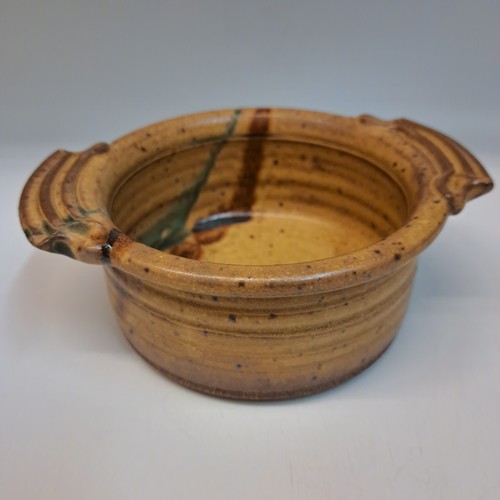 #241109 Soup Dish with Handles $14 at Hunter Wolff Gallery